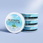 Four Kryze Fresh Mint caffeine pouch cans with one front-facing